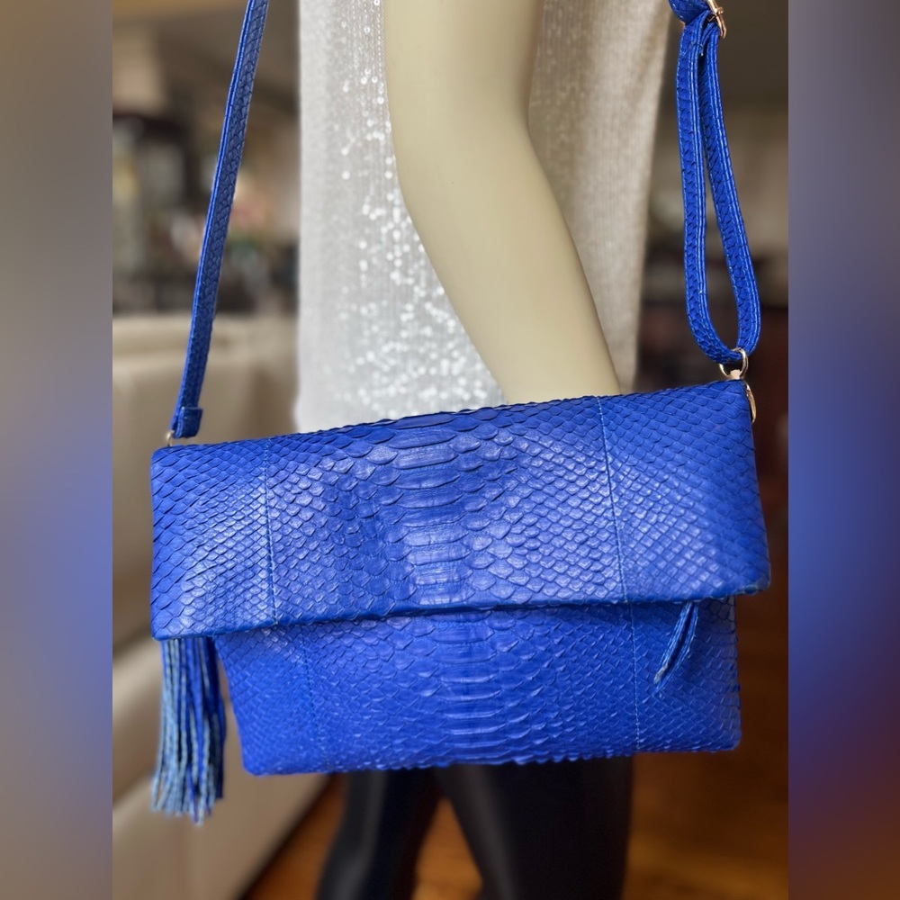 Genuine Snakeskin Python Clutch/Handbag/Crossbody